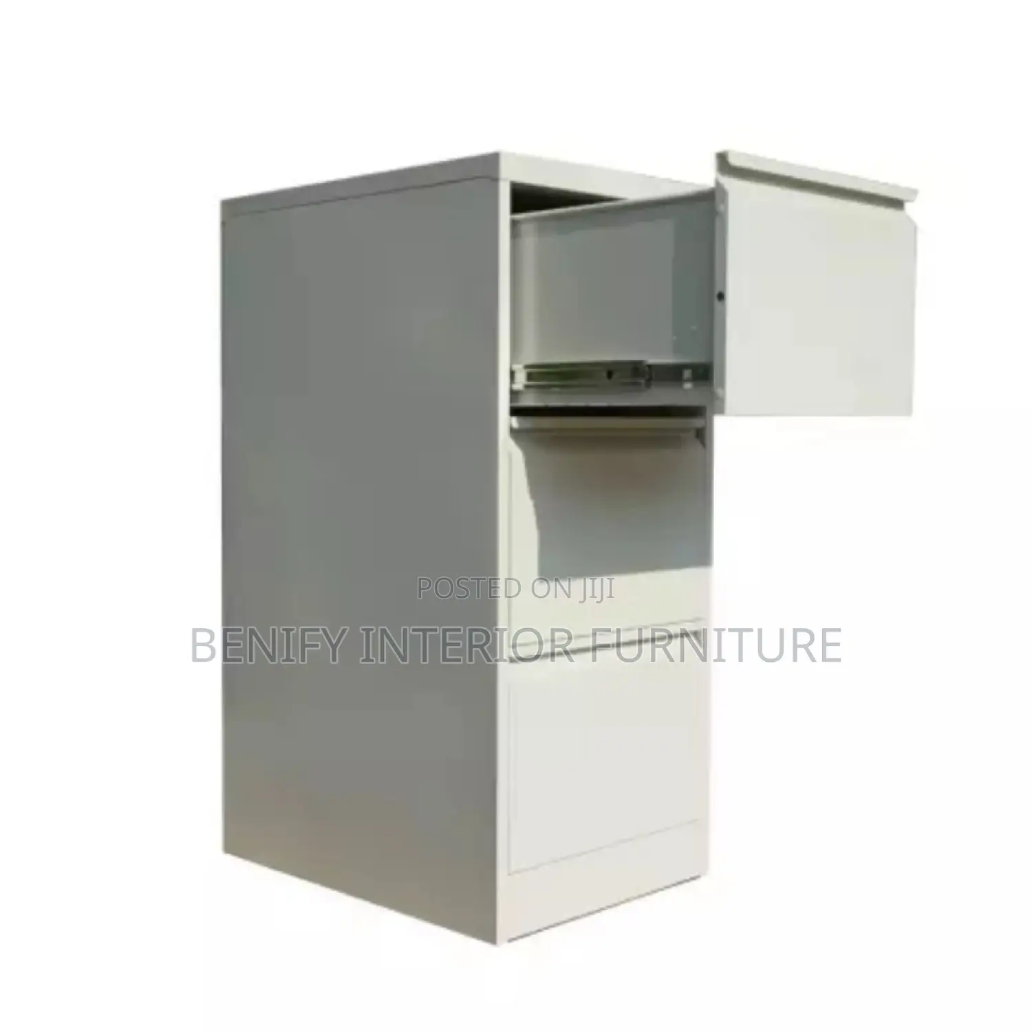 Metal 3 Drawers Filing Cabinet for Office