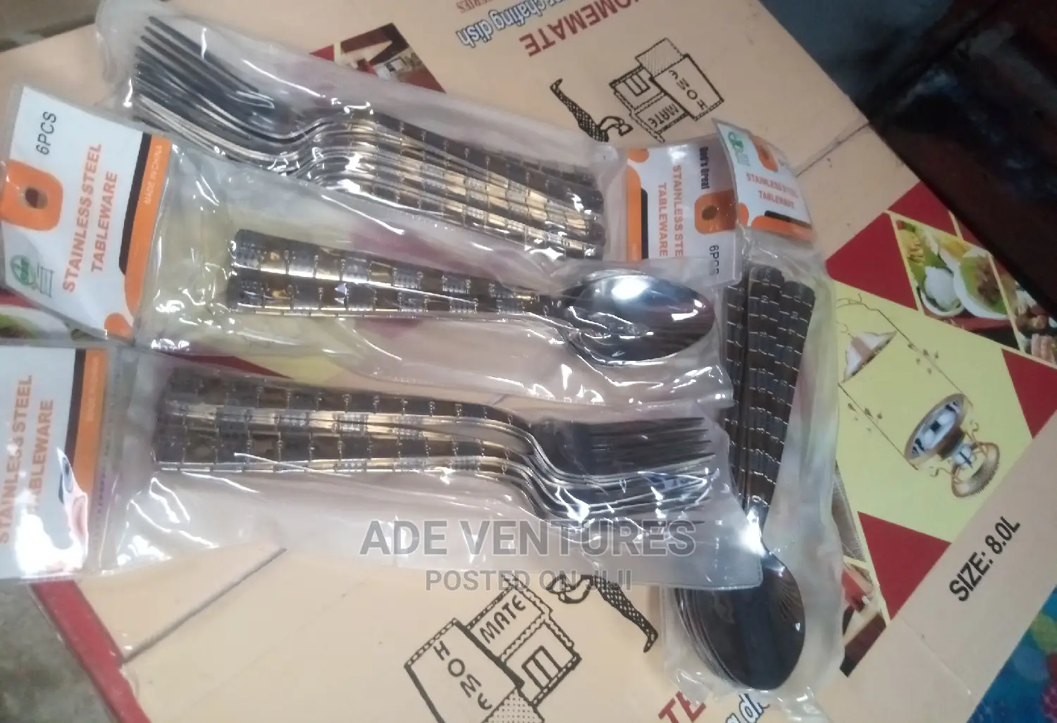 6 Pieces Cutleries.