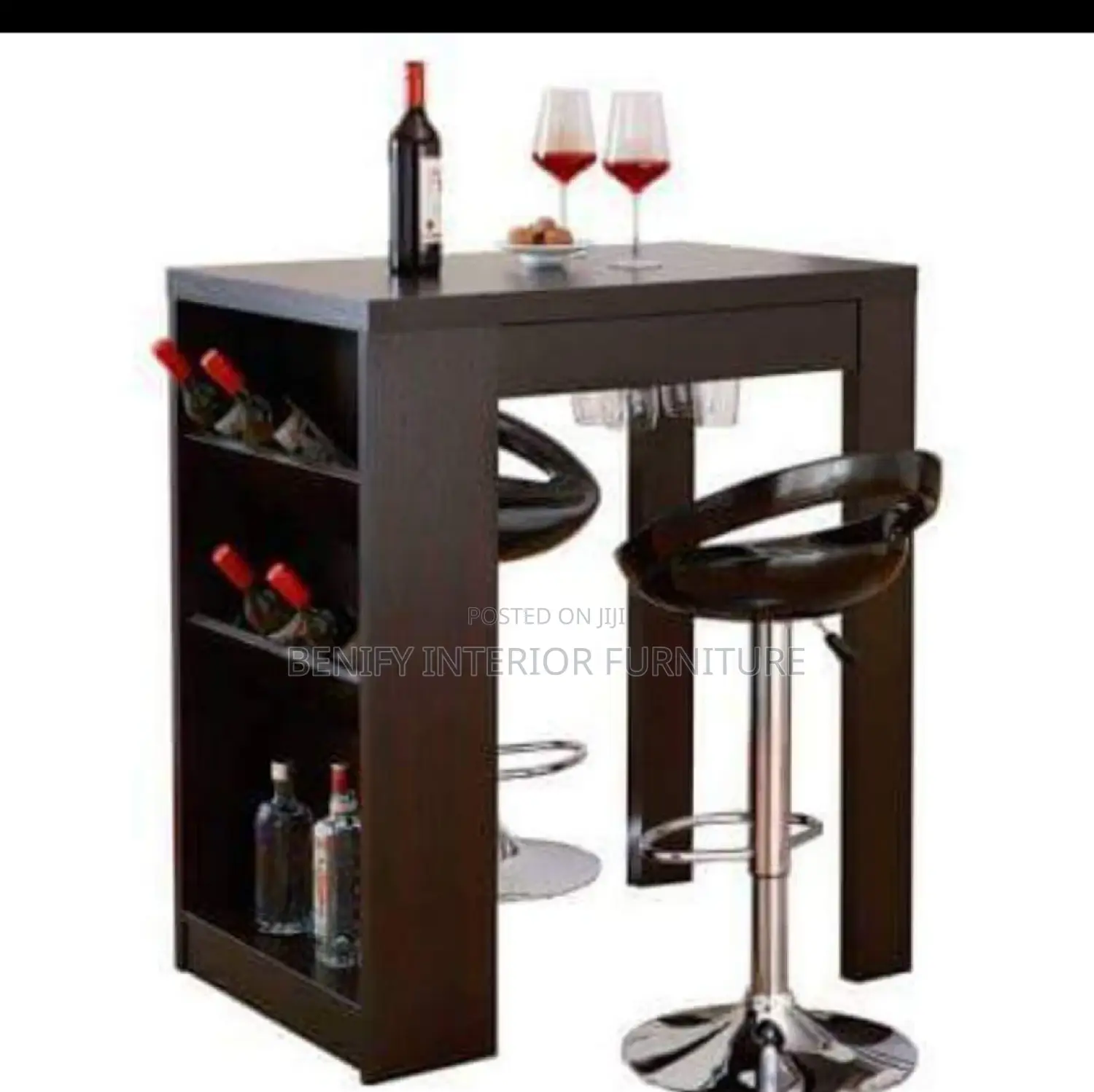 Simple Wooden Wine Bar