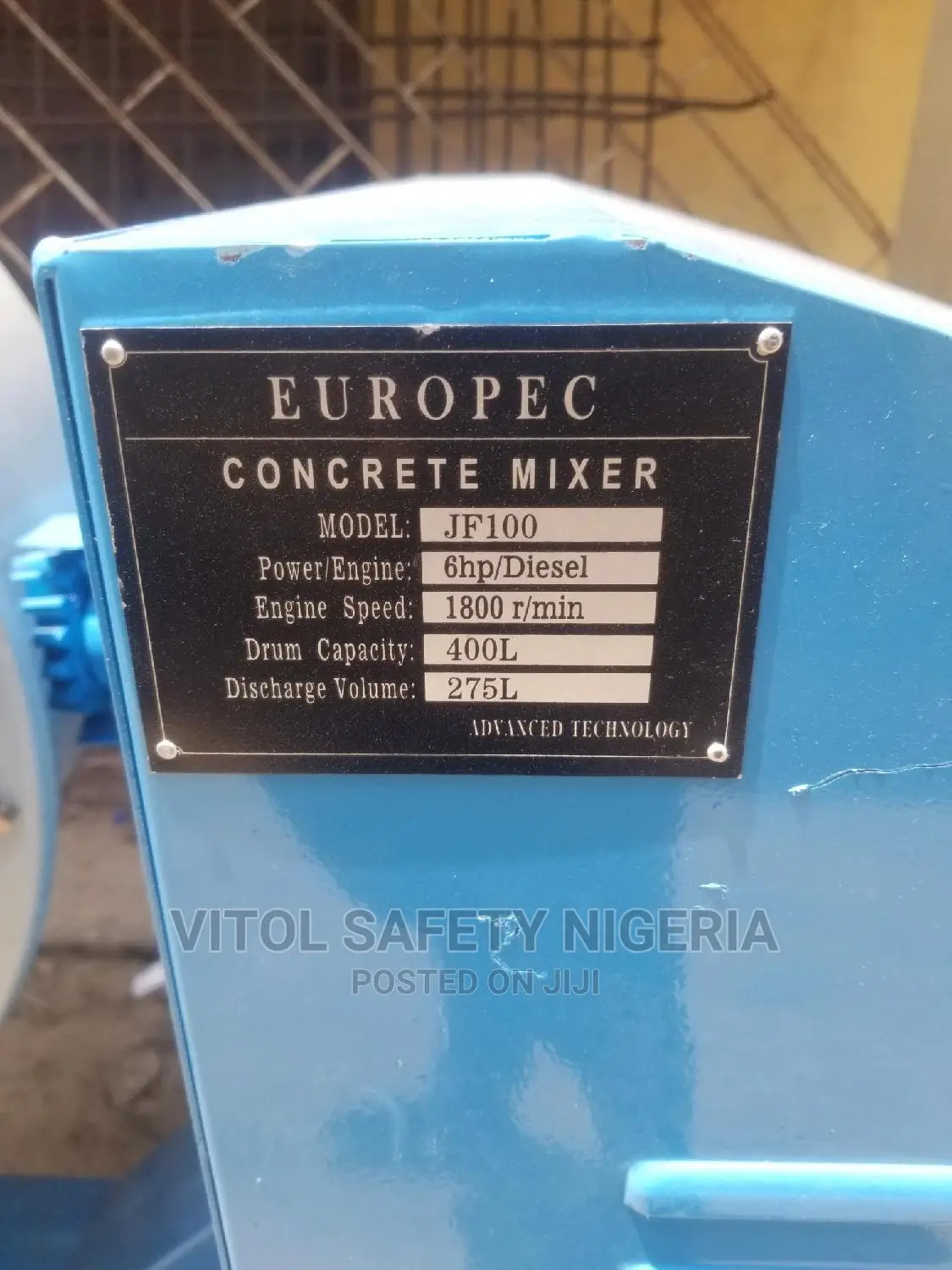 Europec 400l Concrete Mixers
