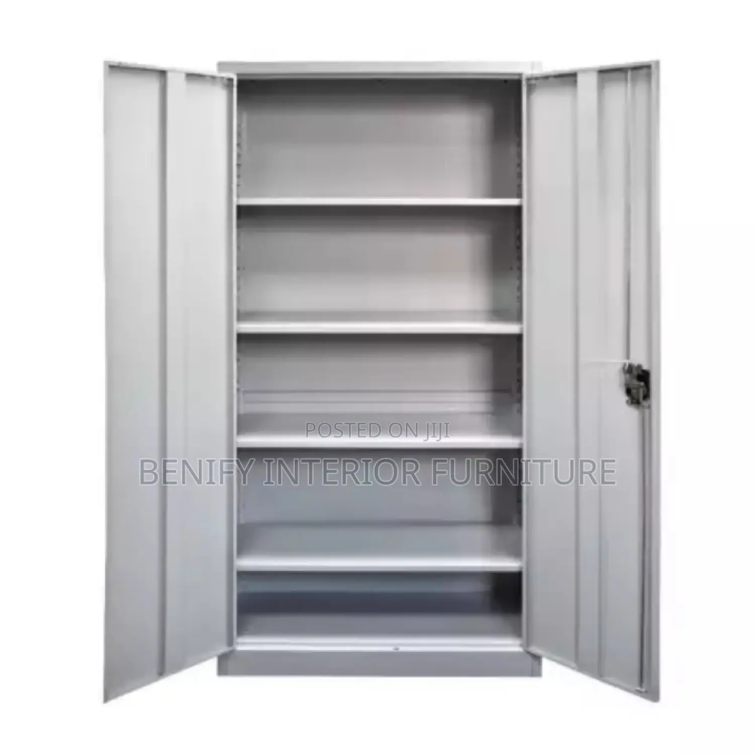 Full Height Metal Storage Cabinet Bookshelf