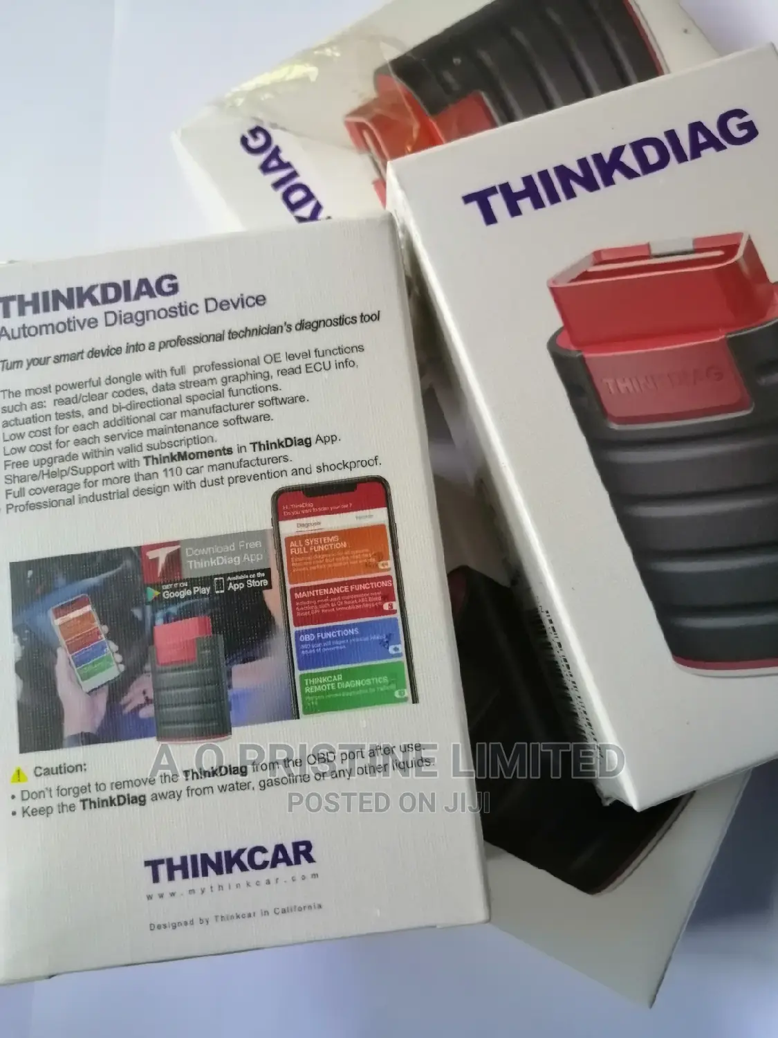 Thinkdiag Full Car Scanner With 1, 2, 3 5 Years Activation