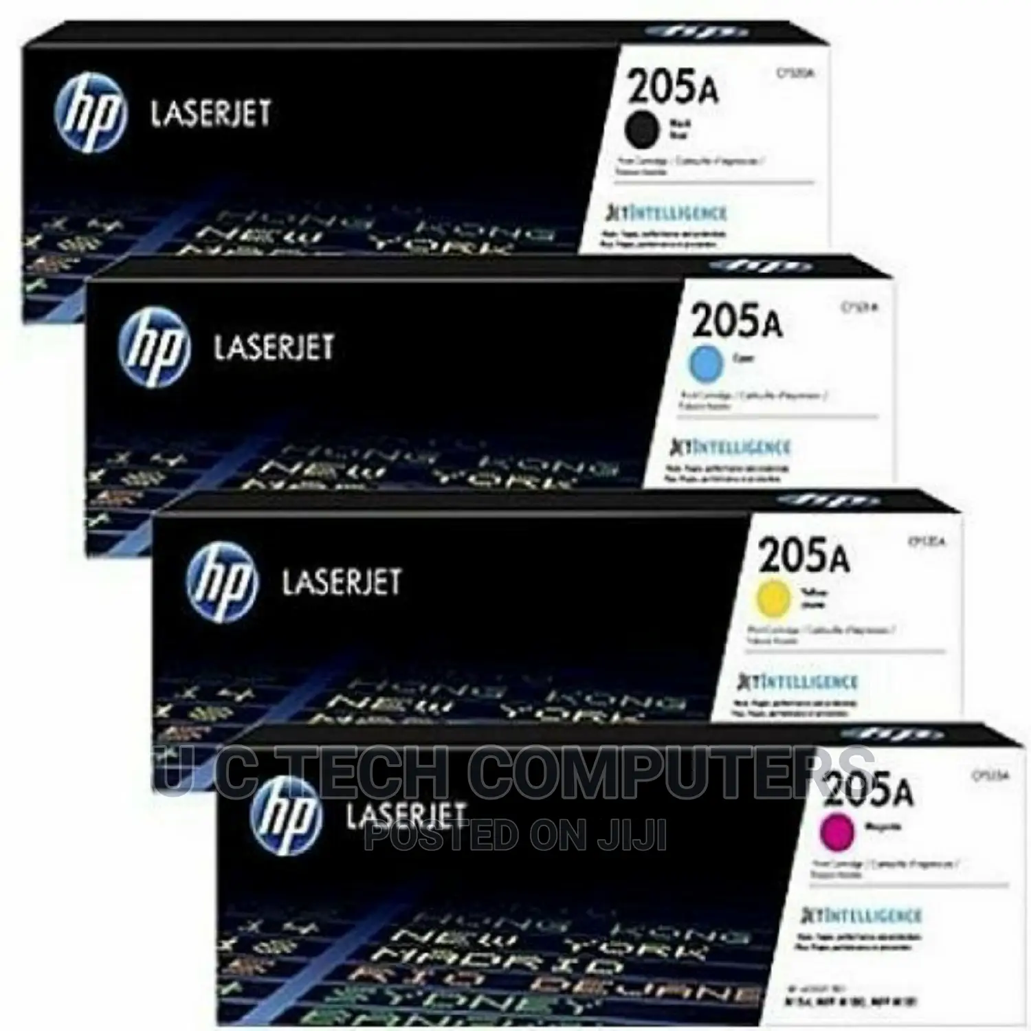 Complete Set 205A Leserjet Tonner Cartridge