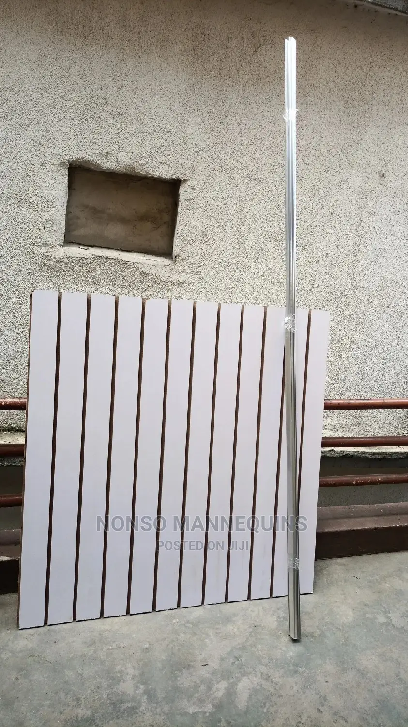 White Mdf Slat Wall Display Boardss