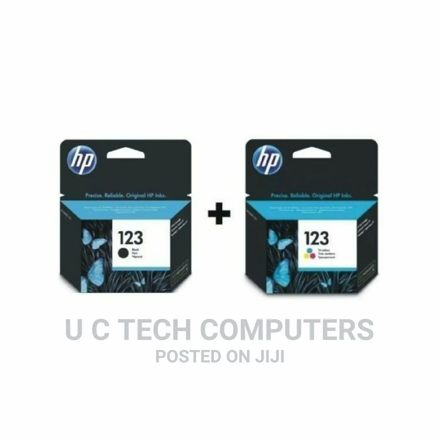 123 Ink Genuine Cartridges - Black Colour