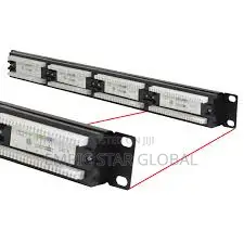 UTP Cat6 Patch Panel 24port