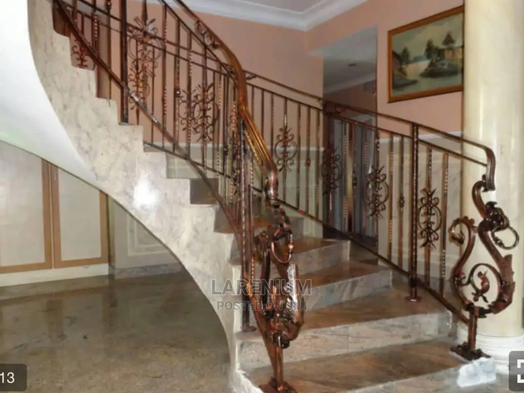Pure Wrought Iron Handrail
