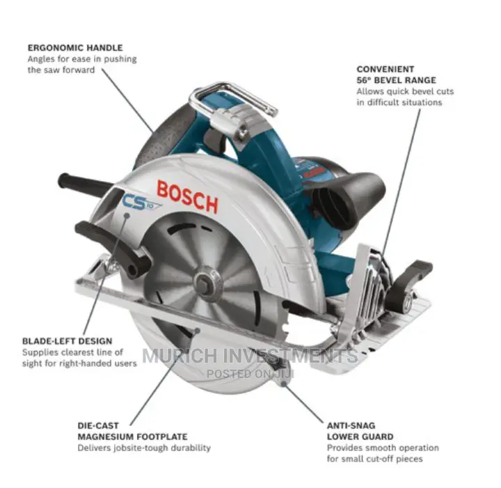 CIRCULAR SAW GKS 190 1400w 71⁄4"