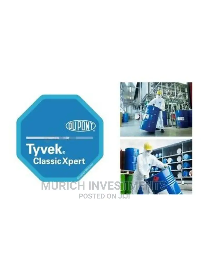 Coverall Disposable Tyvek Classic Xpert Hooded White