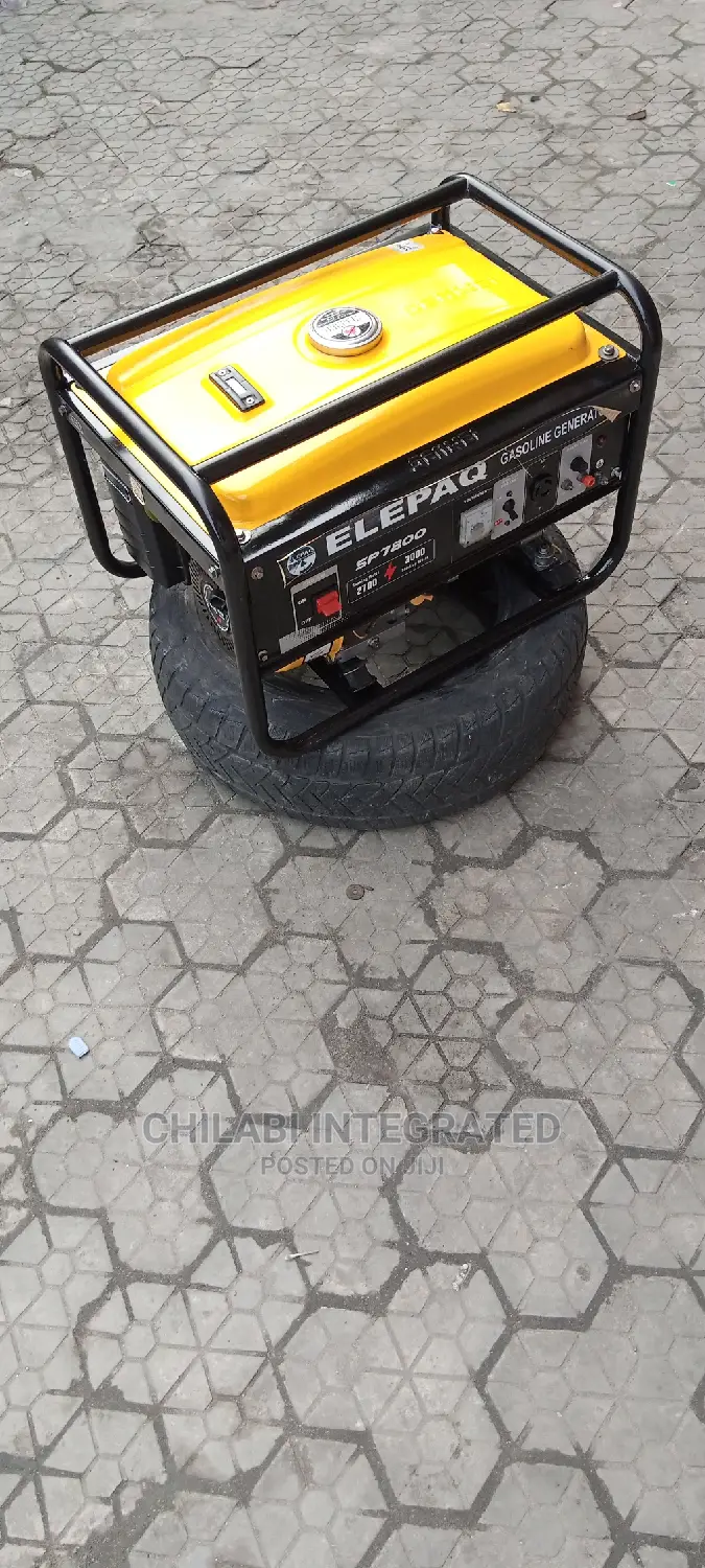 Almost Brand New 3.5KVA ELEPAQ SP7800 Copper Gen + D Receipt