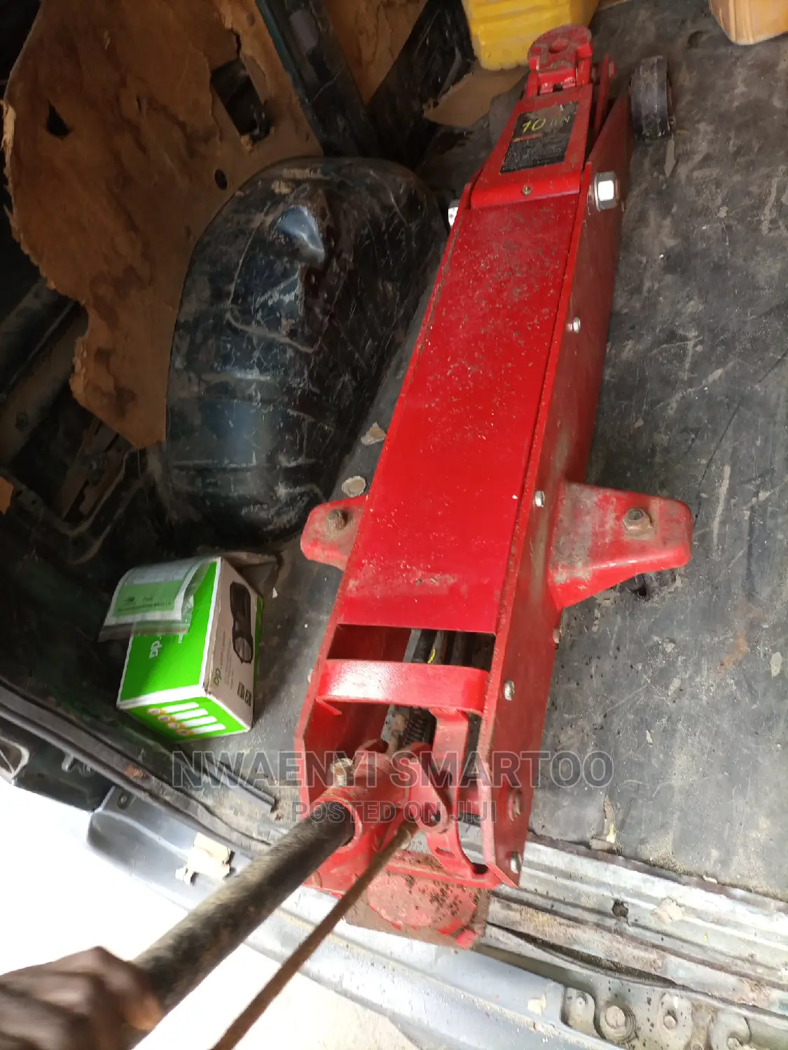 10ton Floor Jack Long Flame