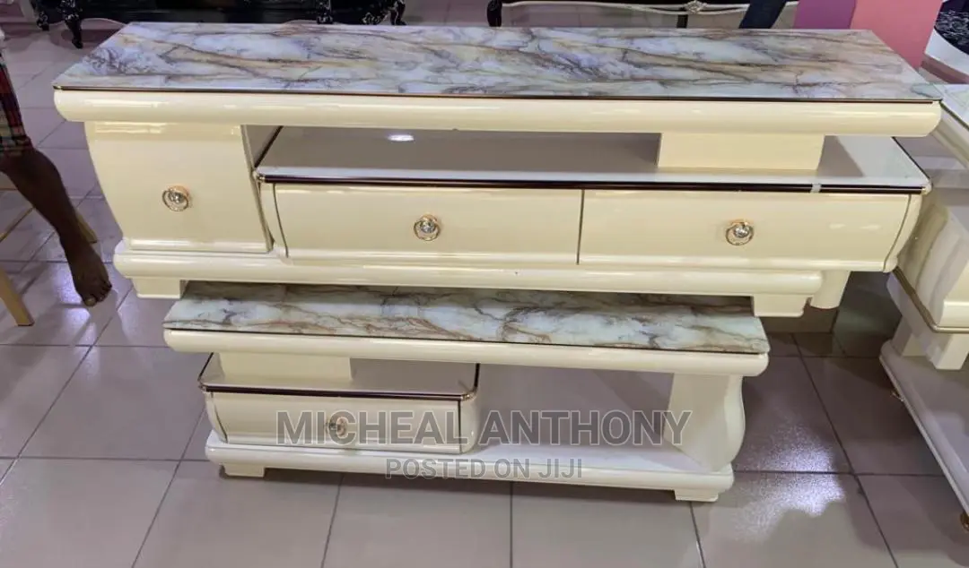 Television Stands Very Unique With The Centre Table