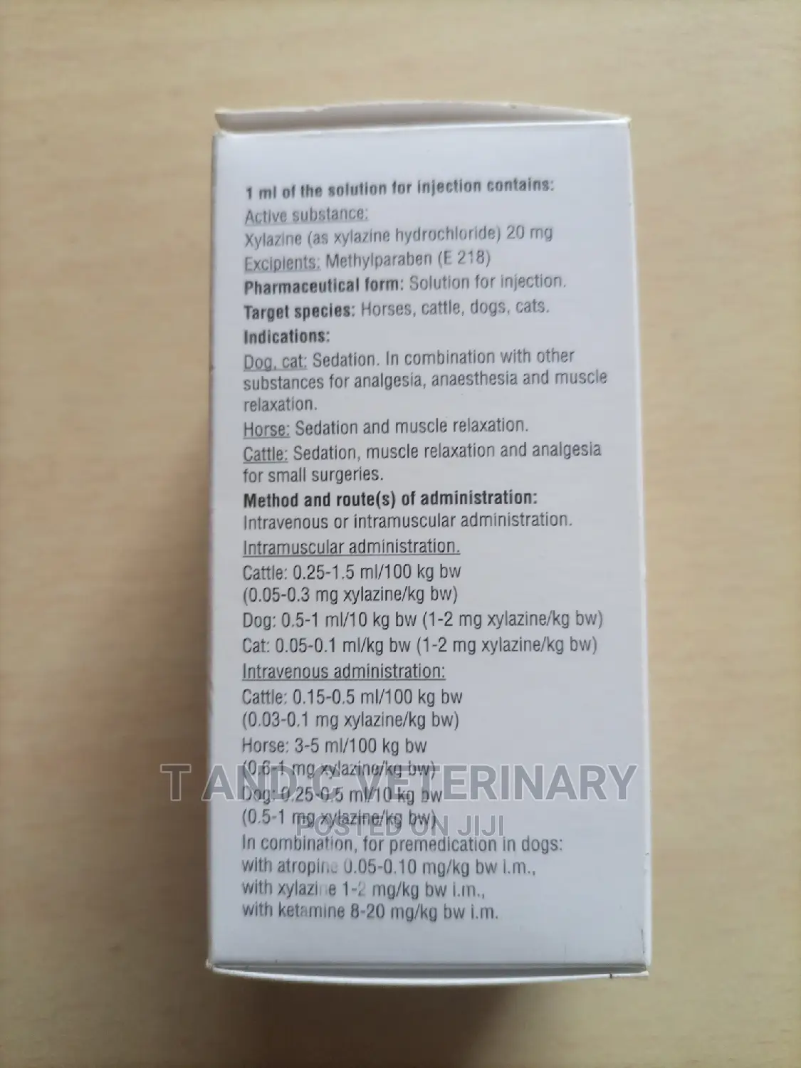 Xylazine Injection 50ml