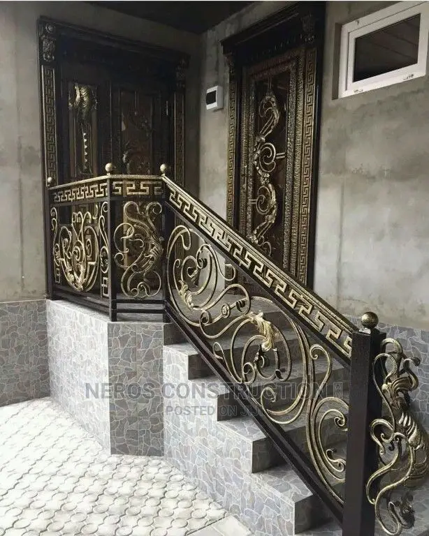 Curly Snail Wrought Iron Design