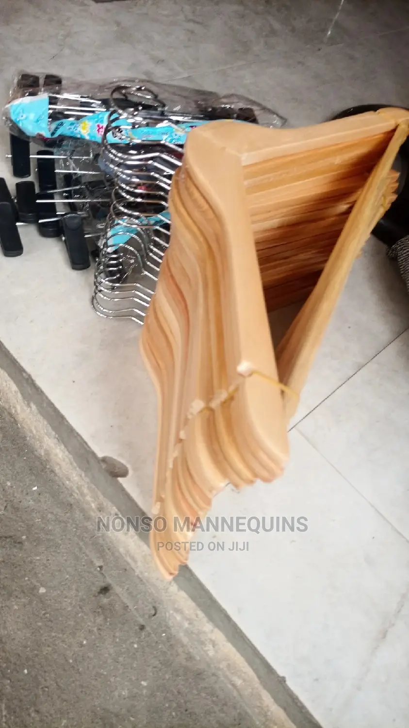 Woodeen Clothes Hangers for Displaying