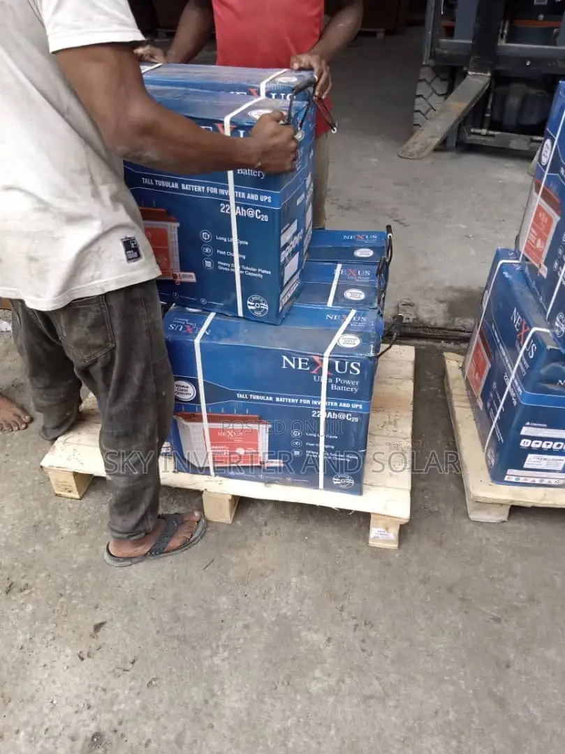 Nexus 220AH Tubular Battery (1 Year Warranty)