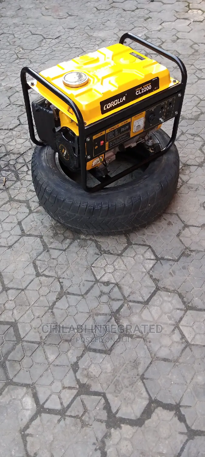 4 Months Old 1.5kva Corolla Cl2200 Medium Size Gen + Receipt