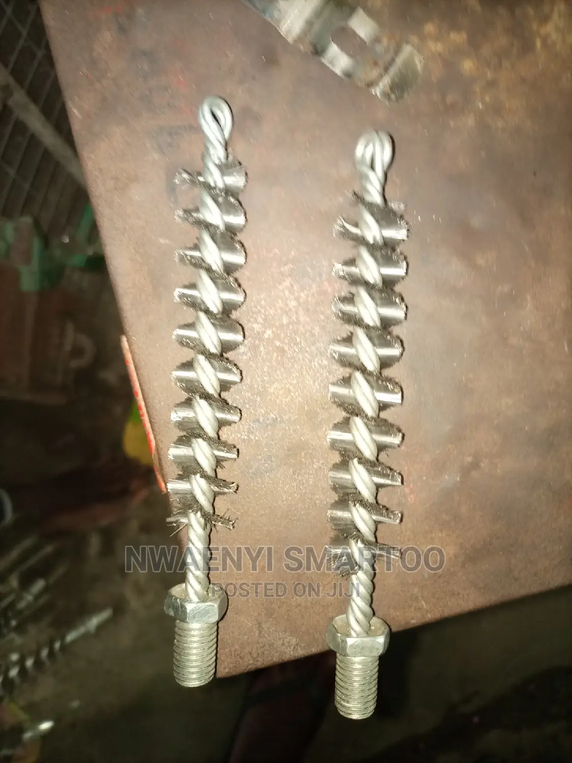 Hand Brush for Dressing, Screw Type Iron