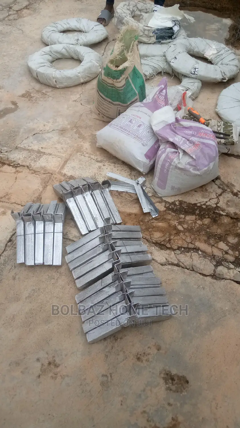Razor Barb-Wire; Materials and Installation