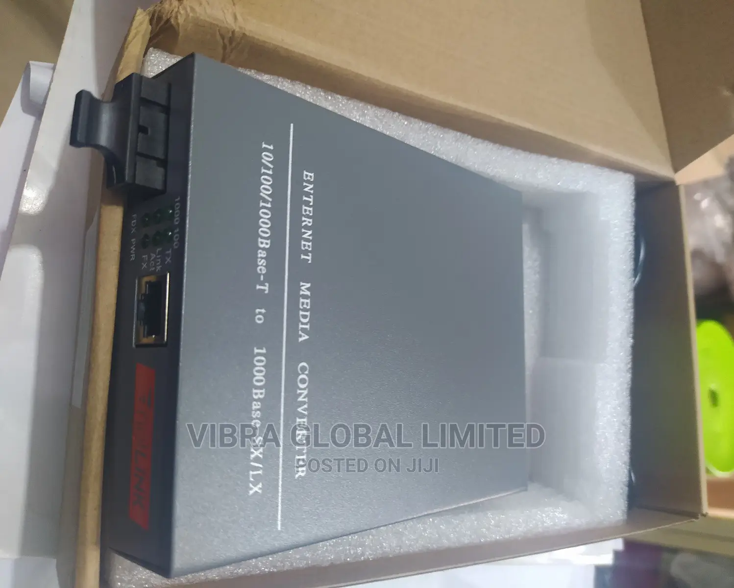 Single Mode Gigabit Media Converter 10/100/1000