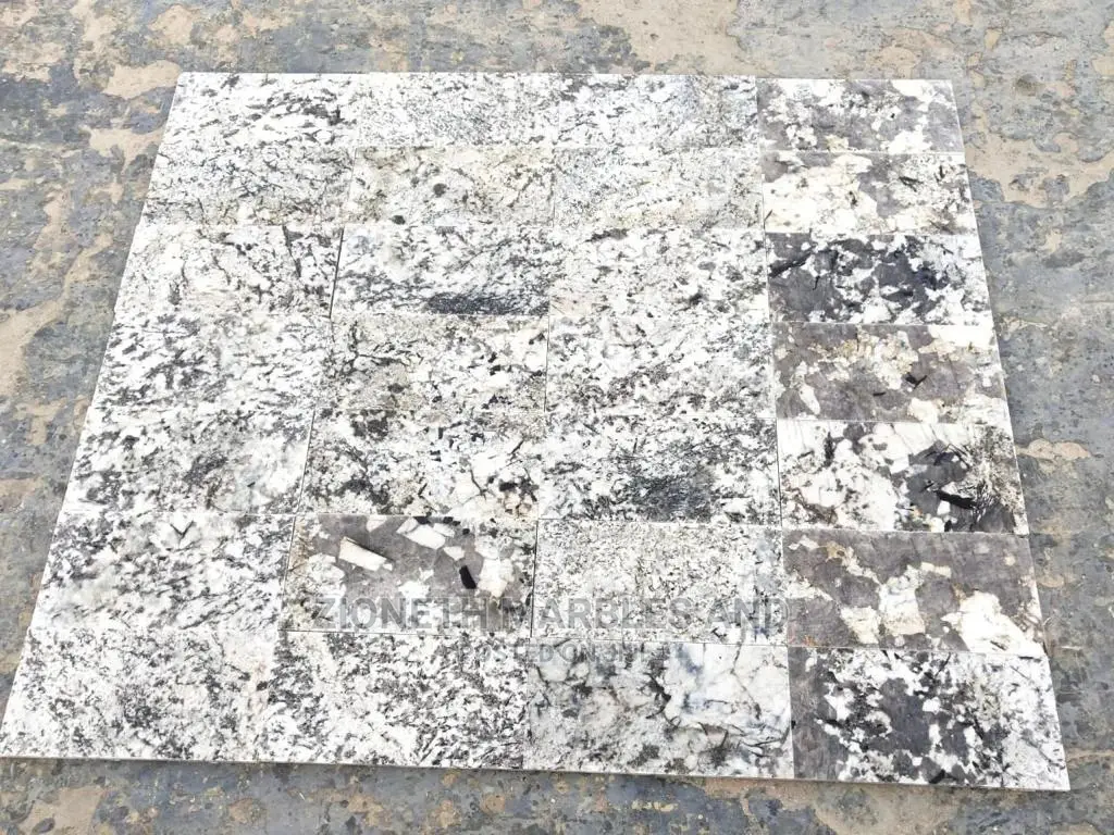 Indian Alaska White 90x90 2cm Thickness Marble Floor Tiles