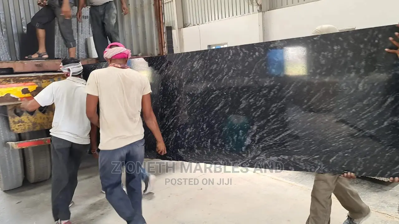 Indian Black Forest Granite/Marble Slab for Your Staircase.