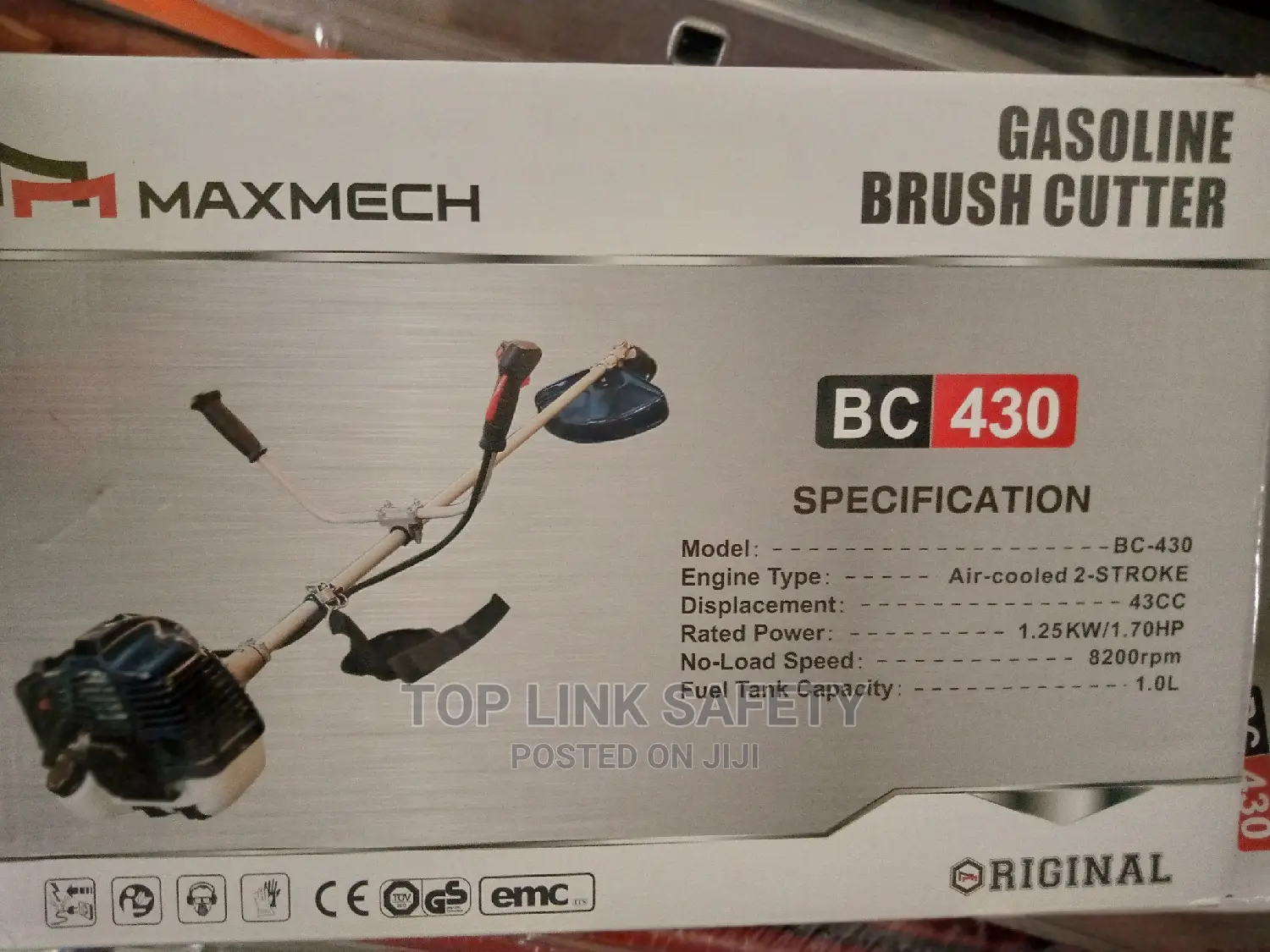 Gasoline Brush Cutter