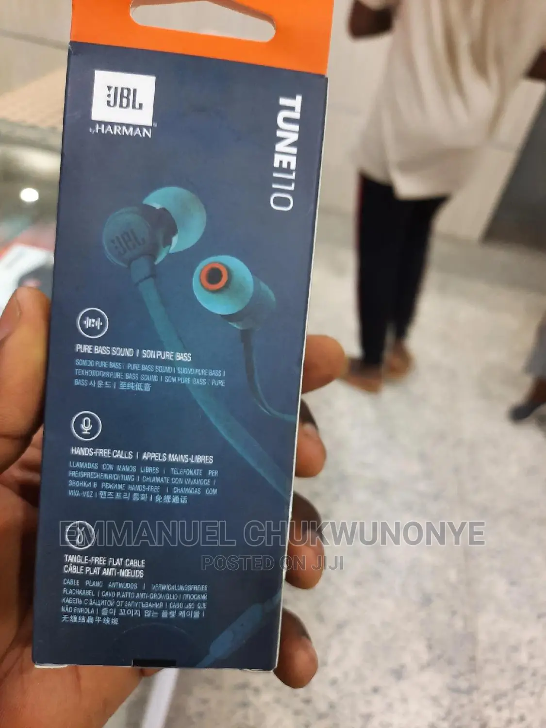 New JBL Tune 110 Wired Earphone