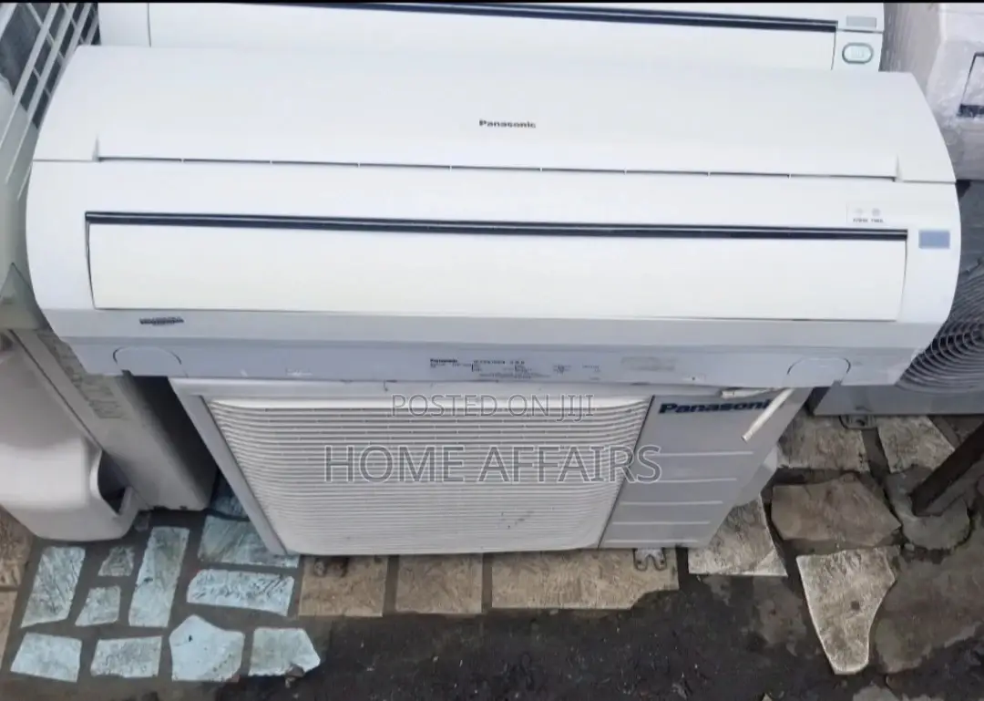 White Panasonic 1.5hp 1hp Air Conditioner Low Voltage