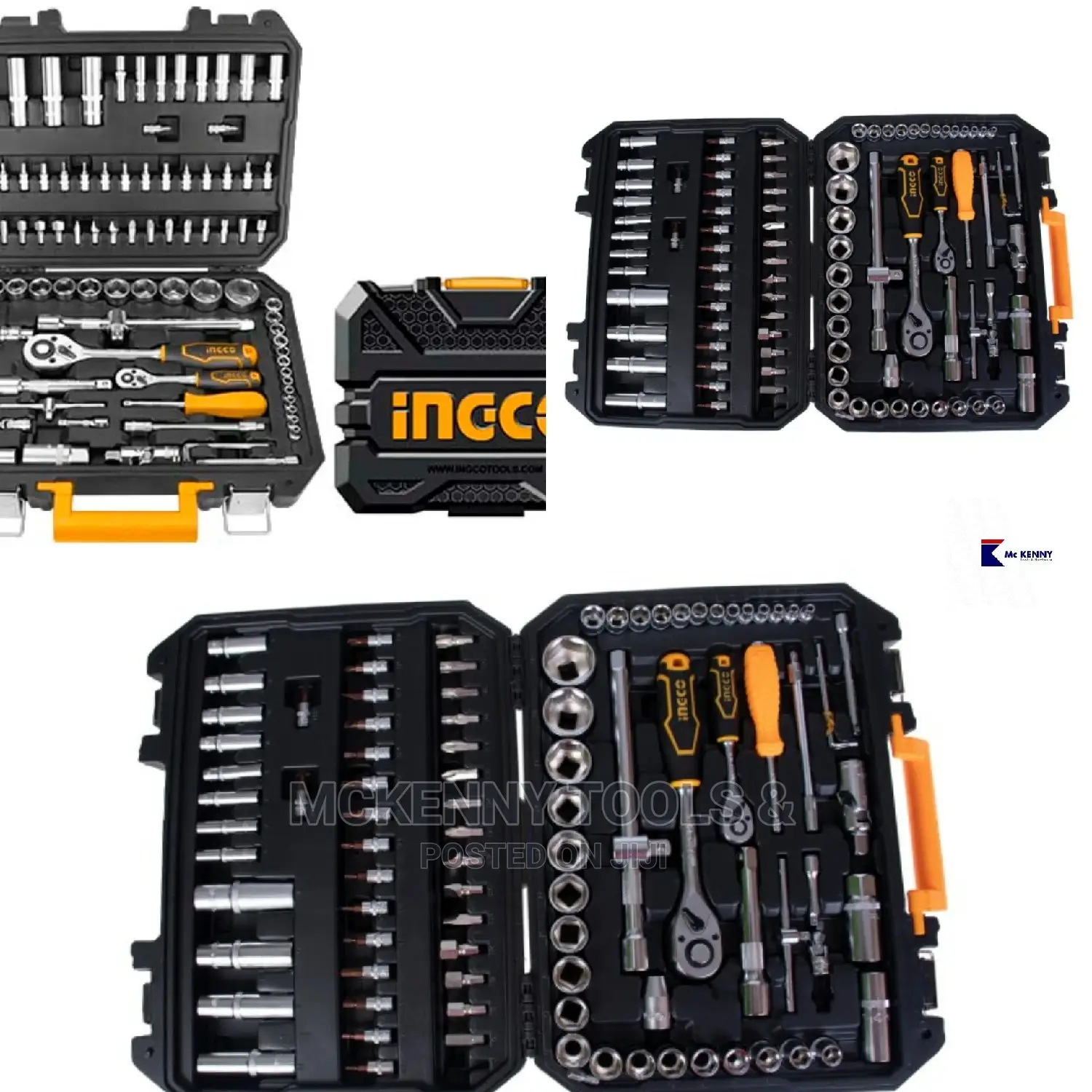 Socket Set 1/4 "And 1/2" With Ratchet 94 Pcs.