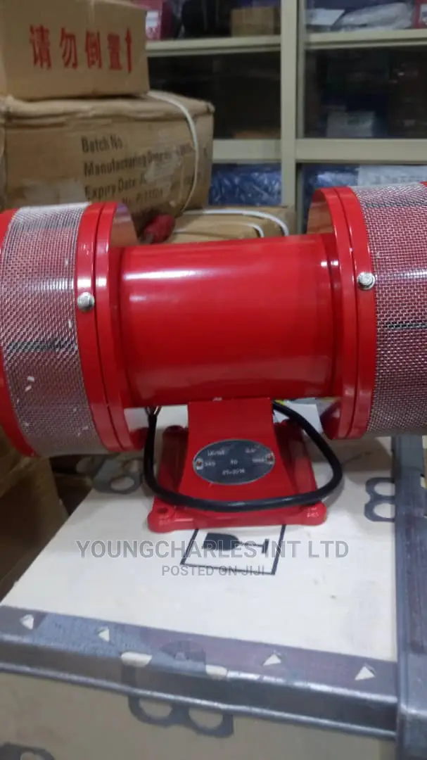 Electric Fire Siren.
