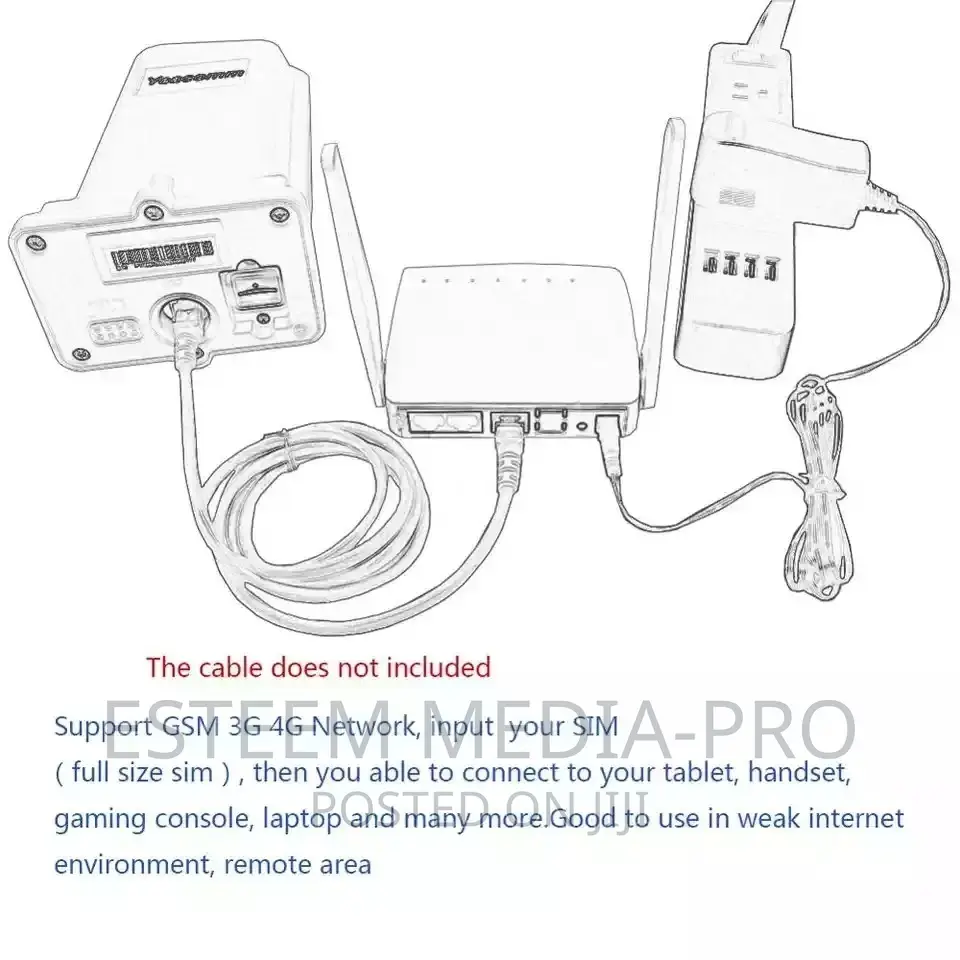 4g Lte Yeacomm Odu High Grade Industrial Router and Wifi