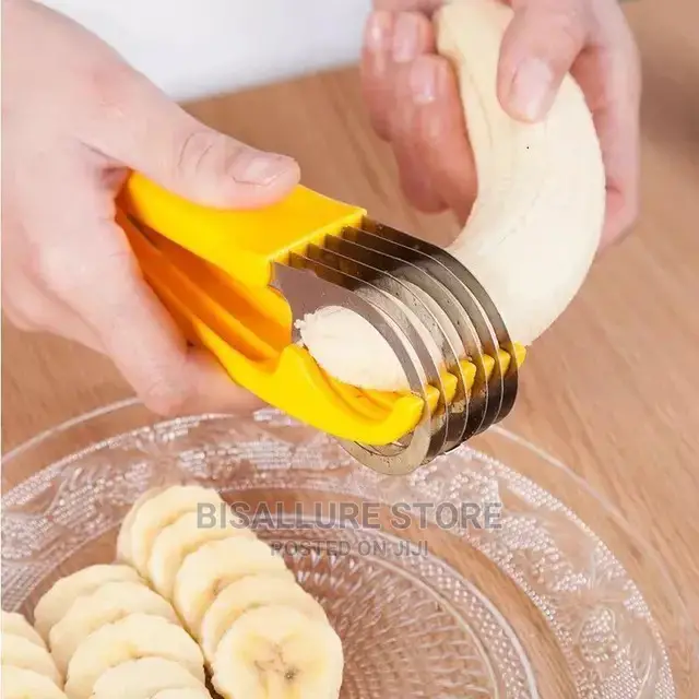 Stainless Steel Banana and Fruit Slicer
