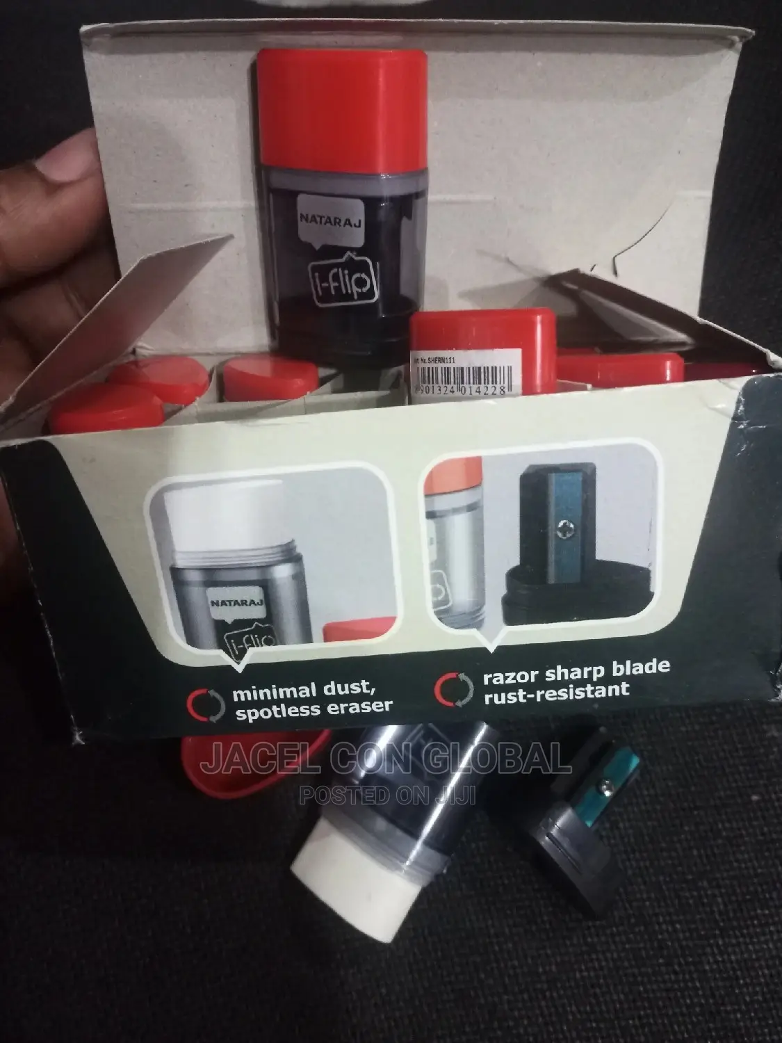 Nataraj I-Flip Eraser Sharpner