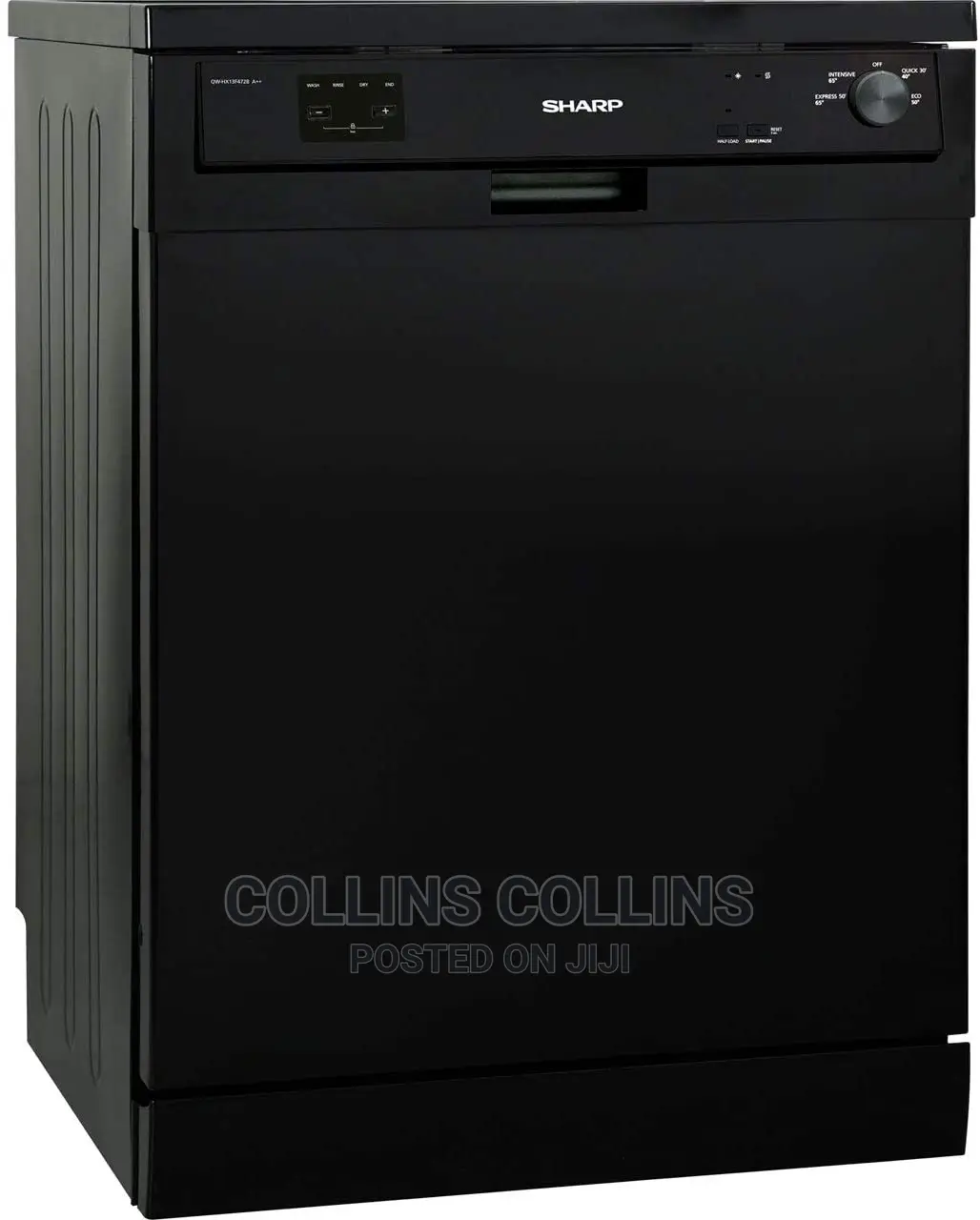 Sharp Qw-Hx13f472b Standard Dishwasher
