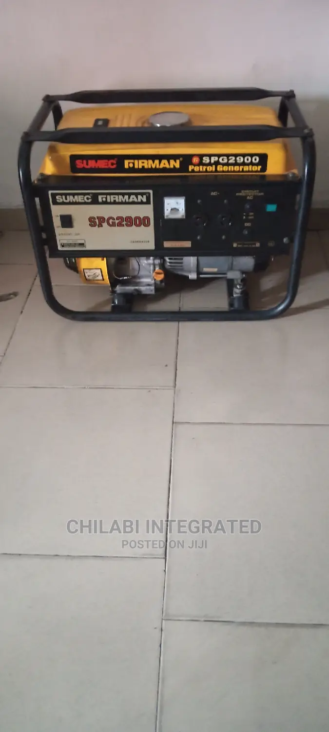 Very Clean, Strong 2.5KVA SUMEC FIRMAN SPG2900 Gen + Receipt