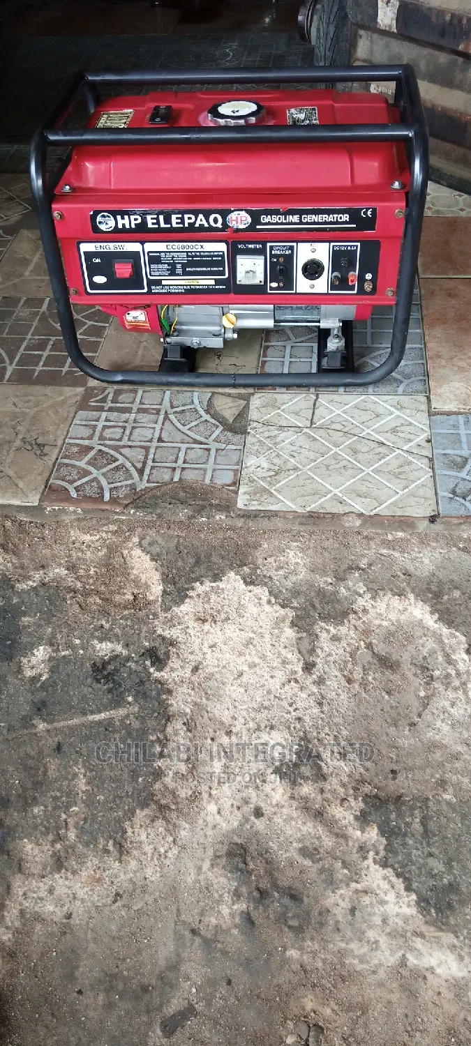 Fairly Used 3.5KVA ELEPAQ 6800CX Gen (Not Worked on Before!)