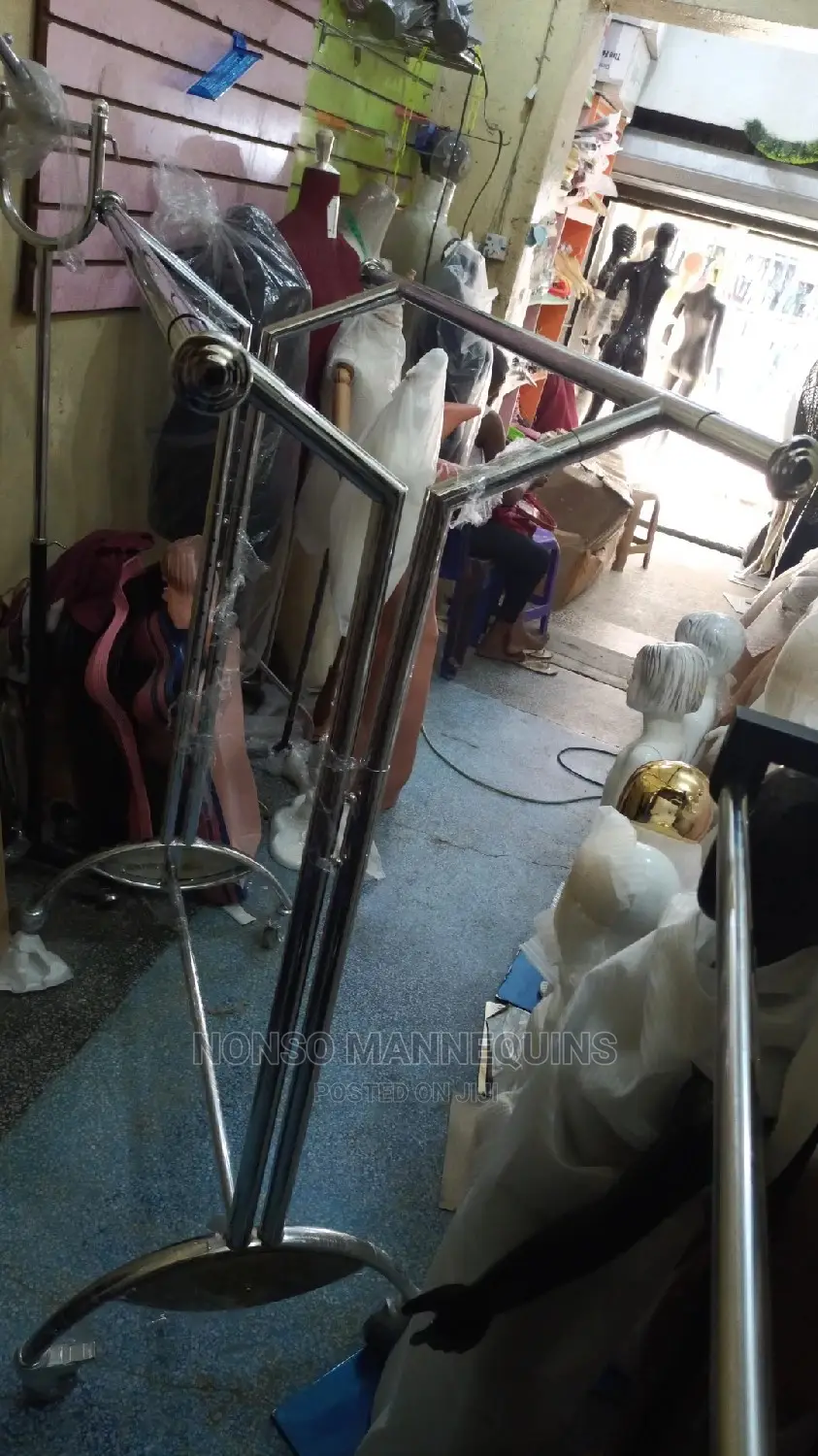 Very Strong and Anti Rust Double Y Shape Cloth Rack