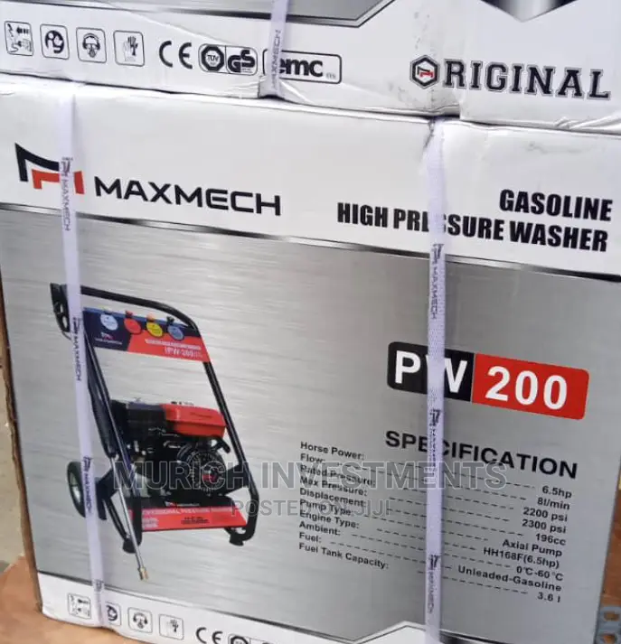 Gasoline High Pressure Washer 7.0HP