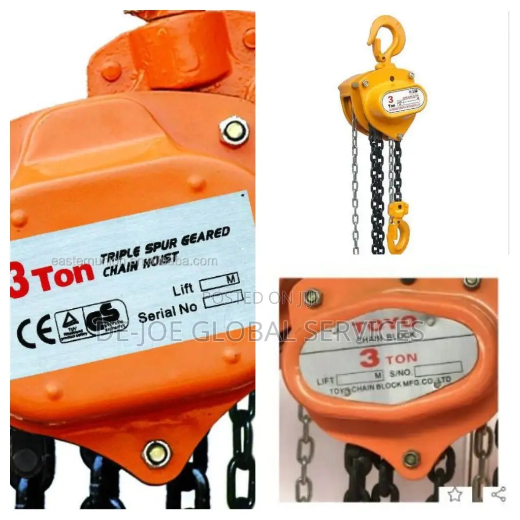 3ton Chain Block (Toyo) Available in Stock