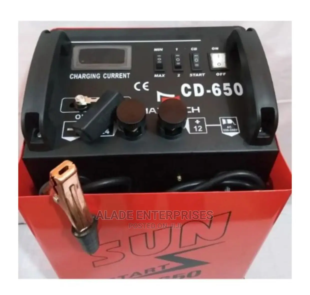 Industrial Car Battery Charger 12v/24v Battery Booster 450a