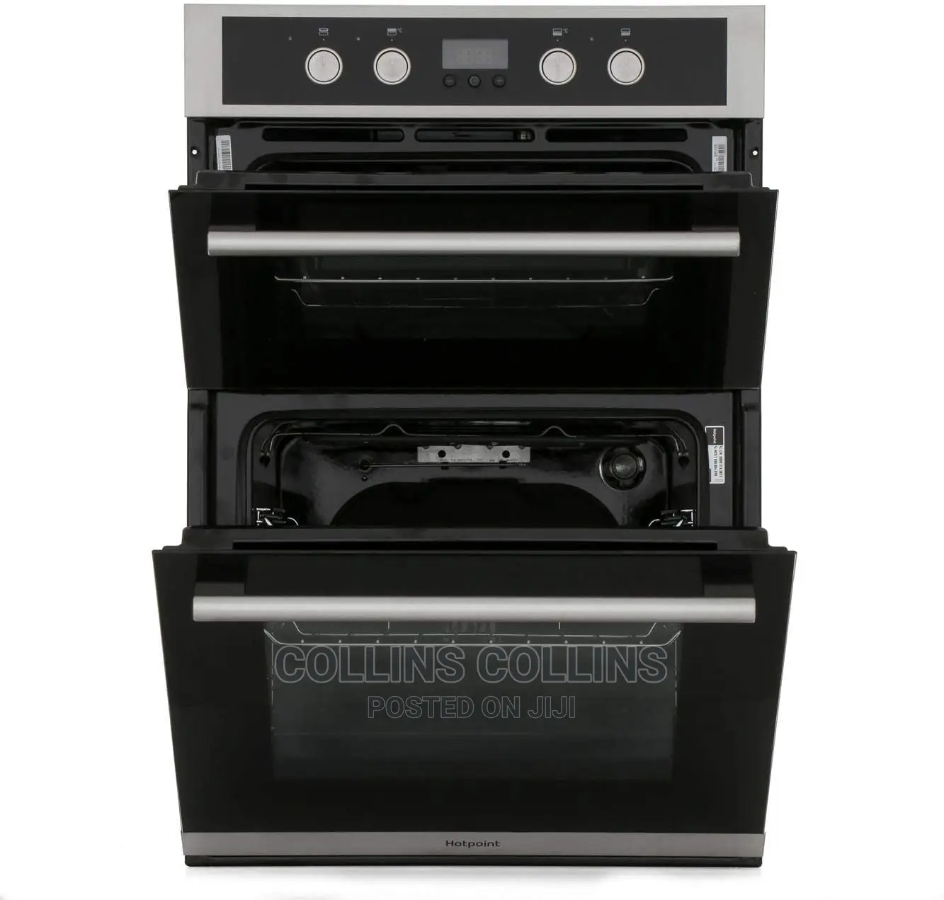 Hotpoint Electric Built-in Double Oven Stainless Steel