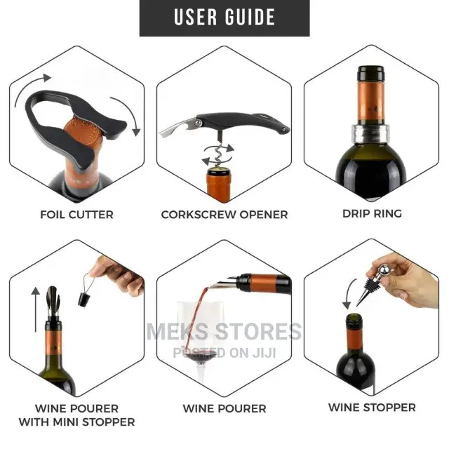Wine Opener Accesories Gift Set