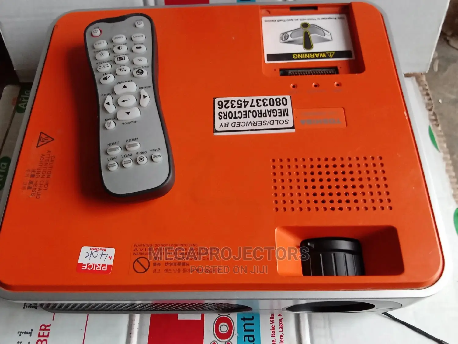 Best Quality Fairly Used Toshiba Projectors With Remote