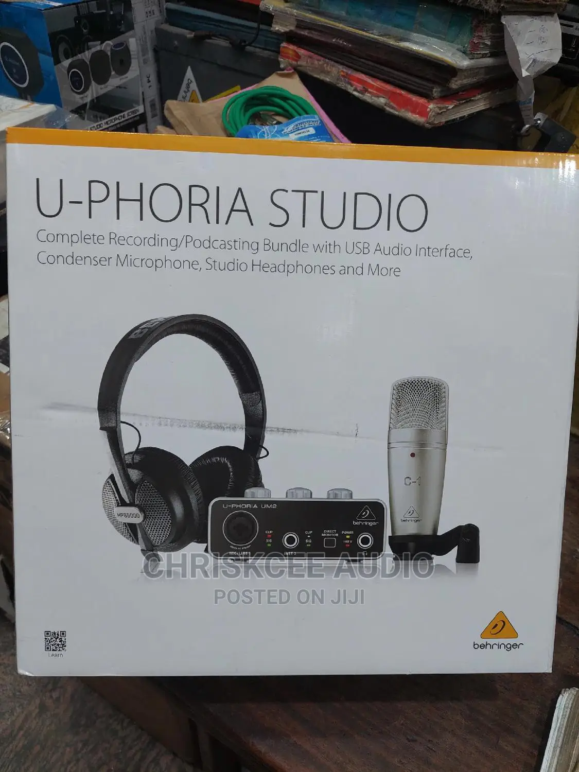 Behringer U-Phoria Studio Complete Studio Bundle