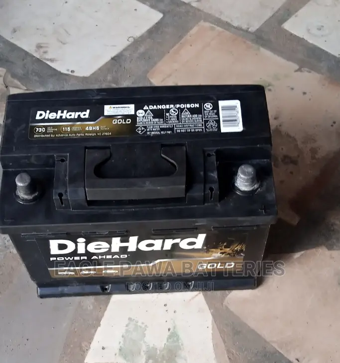 Quality Diehard 75ah High Performance Battery.