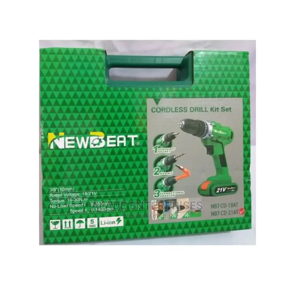 Cordless Battery Drill Machine - 21V