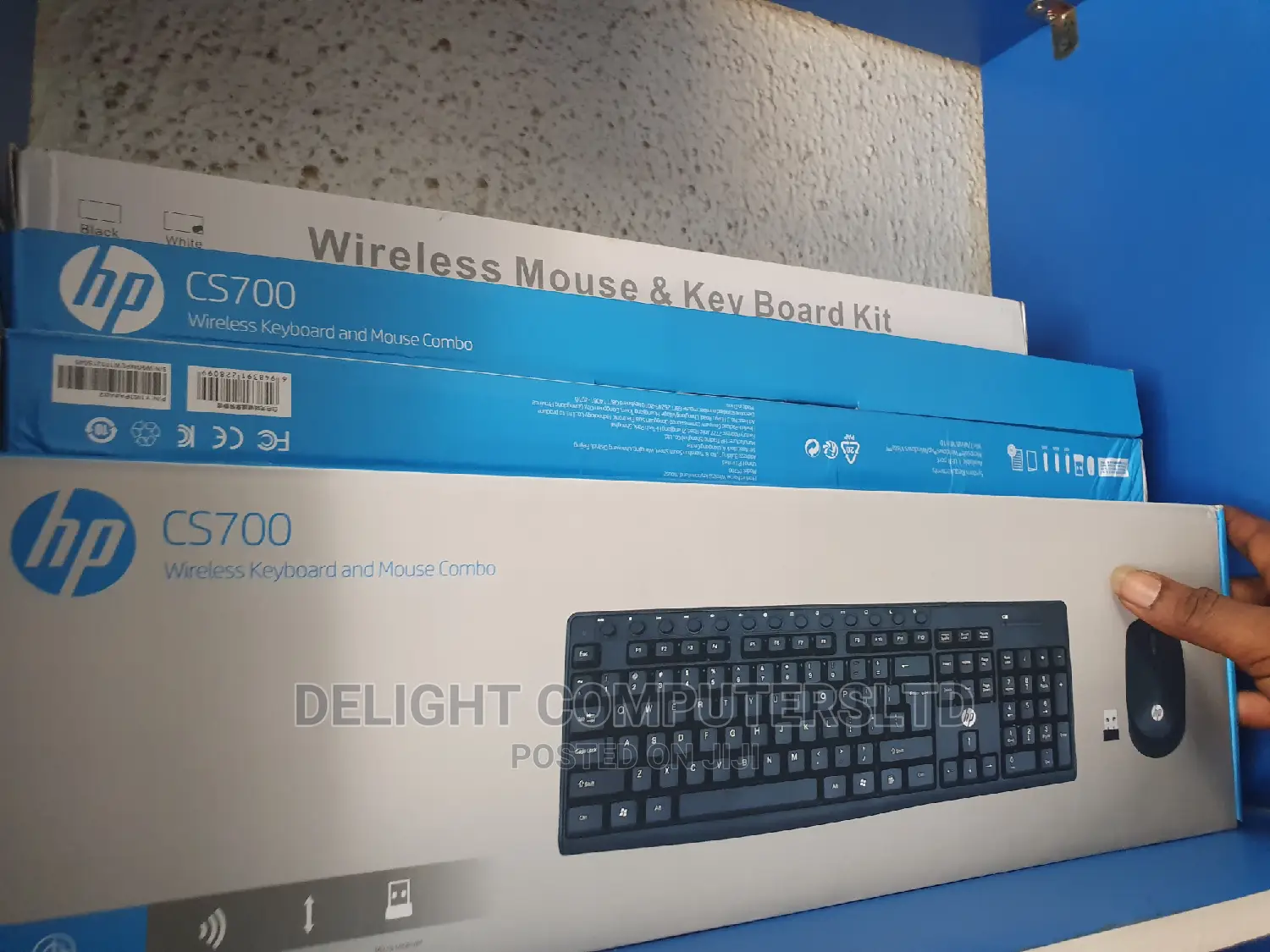 HP Cs700 Wireless Keyboard and Mouse Combo