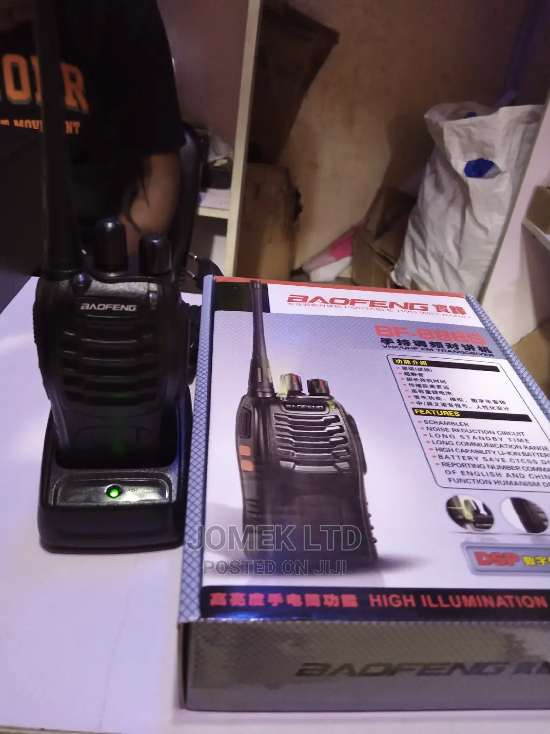 Baofeng Bf-888s 2-Way Portable Handheld Walkie Talk Radio