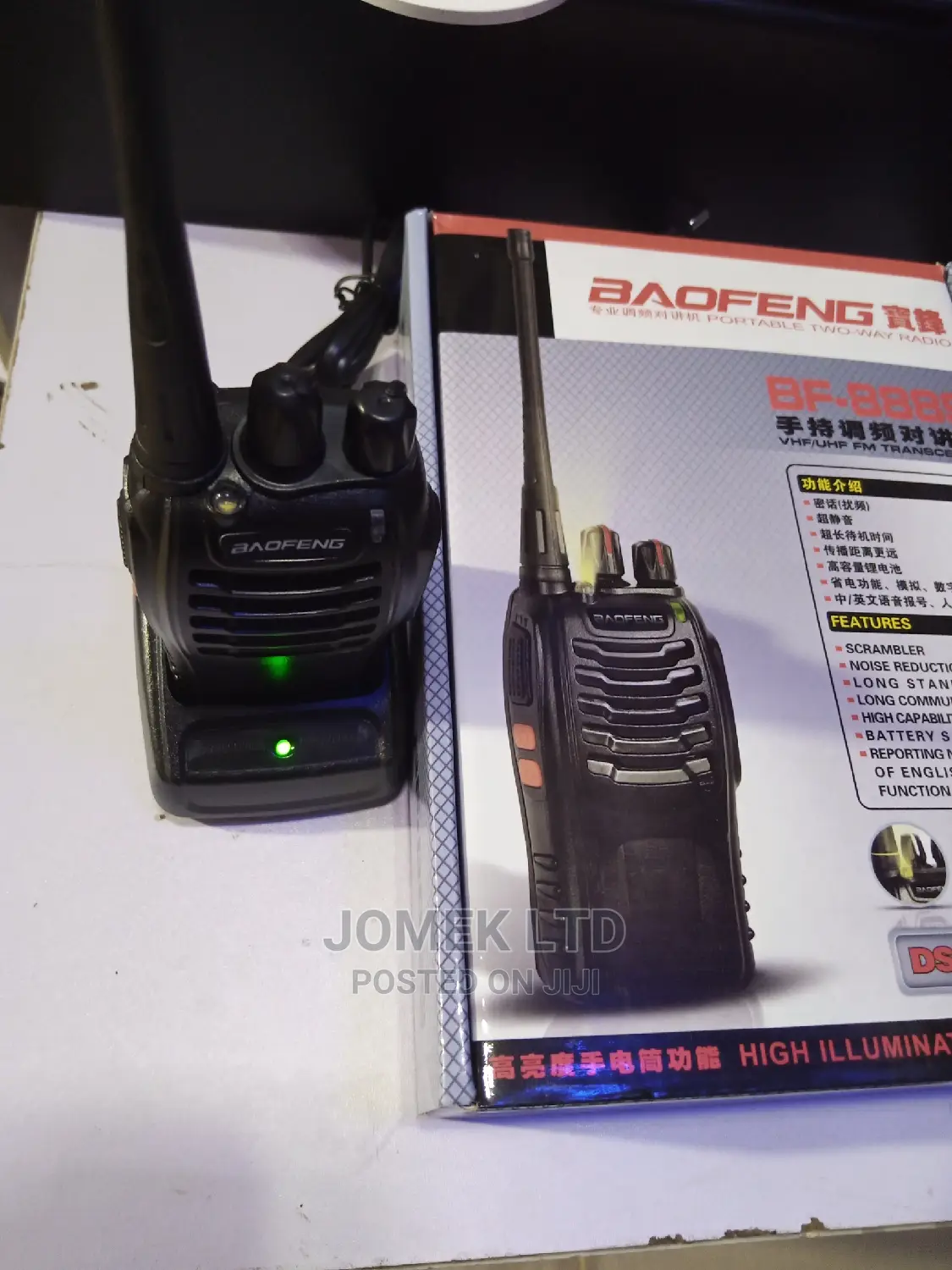 Baofeng Bf-888s 2-Way Portable Handheld Walkie Talk Radio